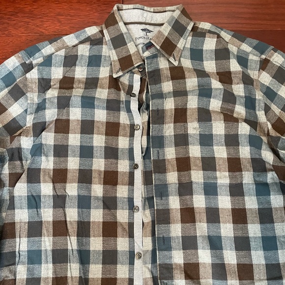 Fynch Hatton Yachting button down long sleeve men’s xl - Picture 3 of 7